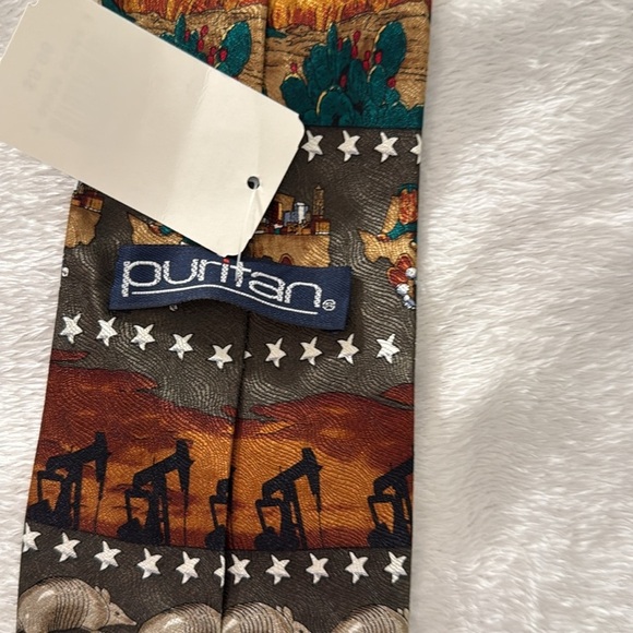 Texas-themed Necktie, NWT - Picture 4 of 5